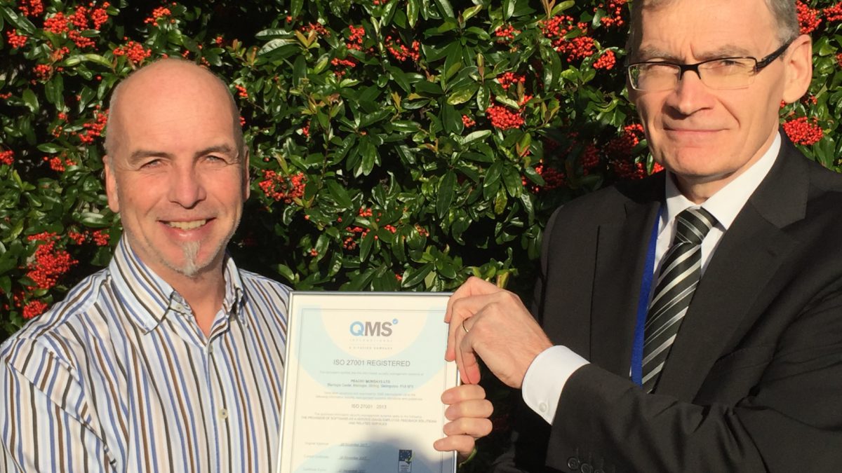PM awarded ISO 27001 certification