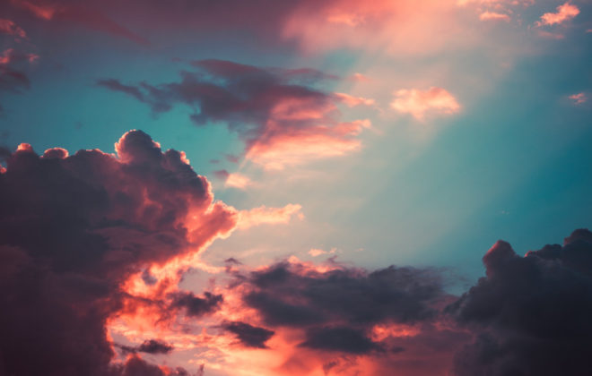 Photo of clouds during dawn